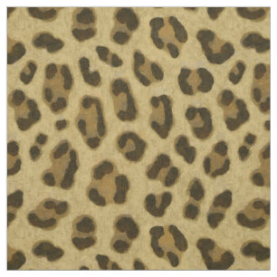 Leopard Animal Print Skin Pattern  Fabric