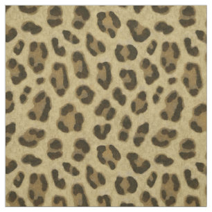Leopard Animal Print Skin Pattern Fabric