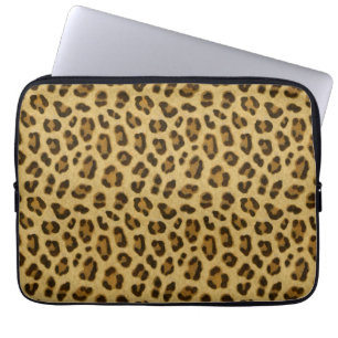 Leopard Animal Print Skin Pattern Laptop Sleeve