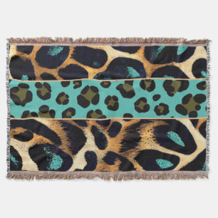 LEOPARD Animal Print - Throw Blanket