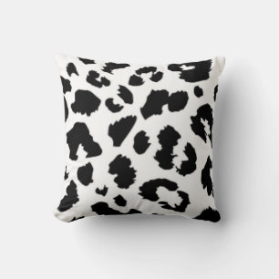 LEOPARD ANIMAL PRINT THROW PILLOW