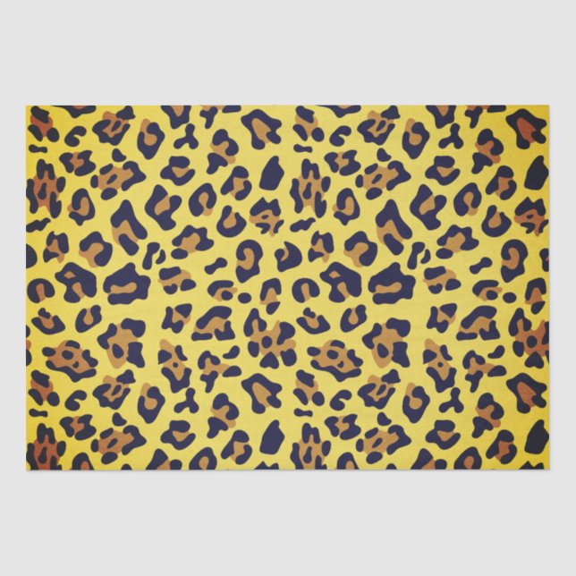 Leopard Animal Print Tissue Paper (Front)
