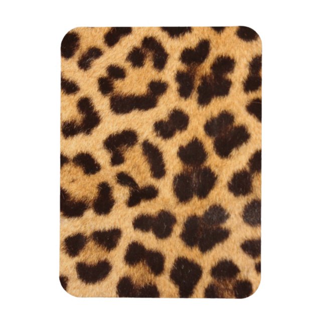 Leopard Animal Skin Print Magnet (Vertical)