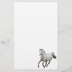 Leopard Appaloosa Horse Stationery