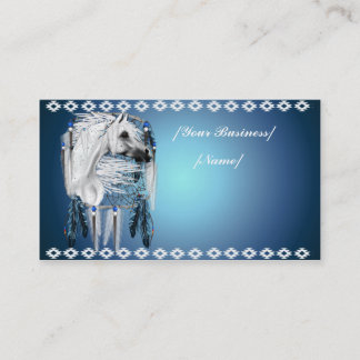Leopard Appy Dream Catcher Business Card