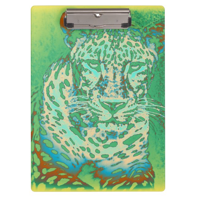 Leopard Art Clipboard (Front)