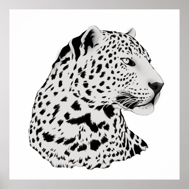 Leopard Art Print Modern (Front)