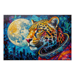 LEOPARD ASTRONAUT-COMING HOME 5 POSTER