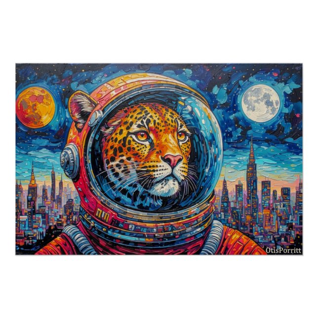 LEOPARD ASTRONAUT-COMING HOME 7 POSTER (Front)