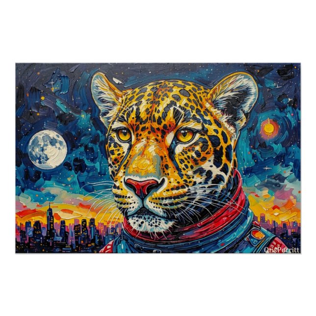 LEOPARD ASTRONAUT-COMING HOME 8 POSTER (Front)