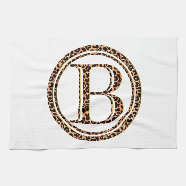 leopard B Kitchen Towel (Horizontal)