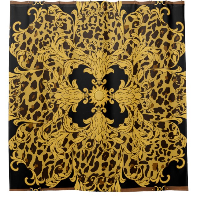 Leopard Baroque, Ornate Animal Print (Front)