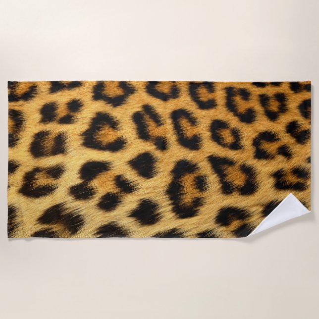 Leopard Beach Towel (Front)