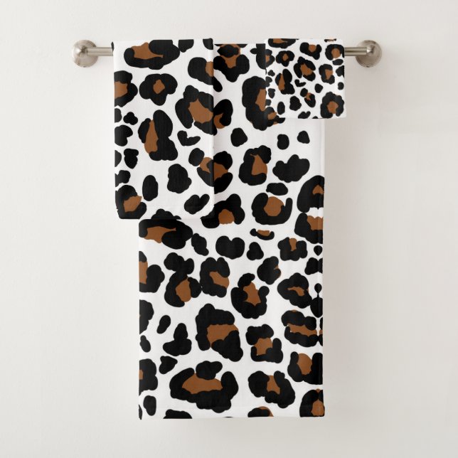 Leopard Big Cat Cacher Motif de fourrure Imprimer (En situation)