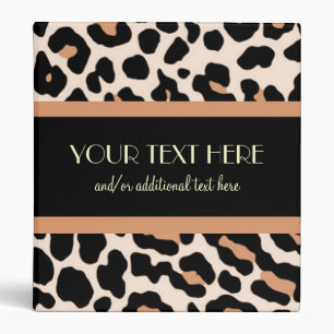 Leopard Binder