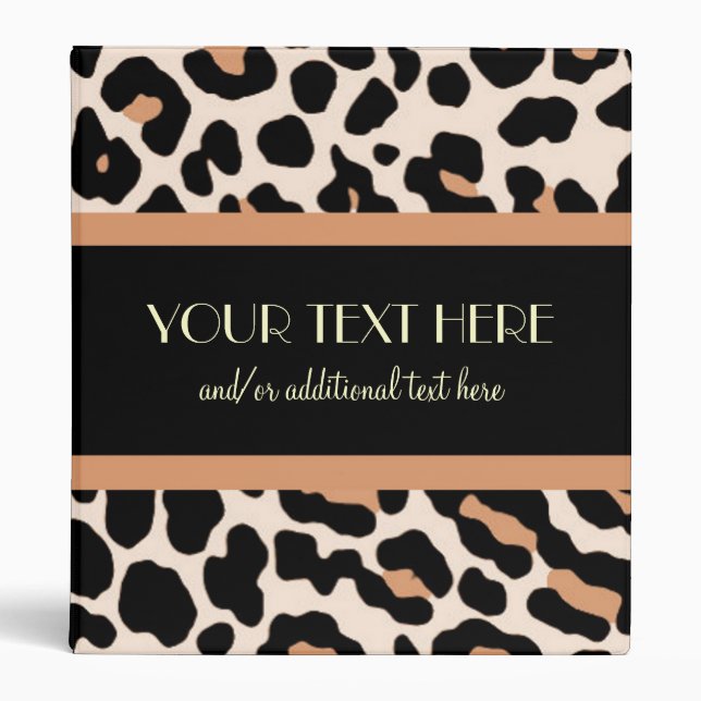 Leopard Binder (Front)