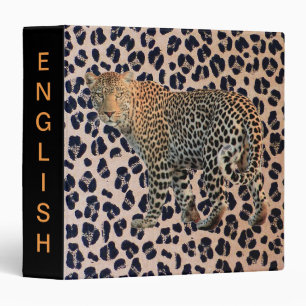 Leopard Binder