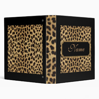 Leopard Binder