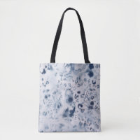 Leopard bleu marine sac fourre-tout animal art gué