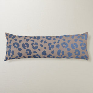 Leopard Blue Pattern Body Pillow