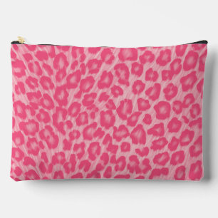 Leopard Blush Accessory Pouch