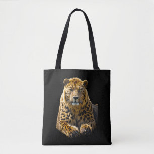 Leopard Body, Bear Paws & Roaring Lion Snout Tote Bag