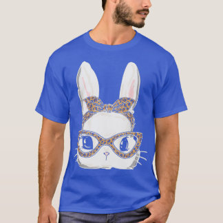 Leopard Bunny Face Easter Day 2 T-Shirt