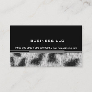 Leopard Business Card