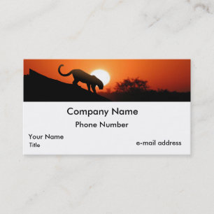 Leopard Business Card
