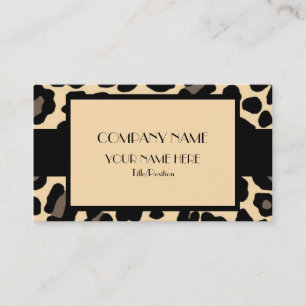 Leopard Business Card