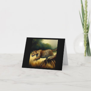Leopard card