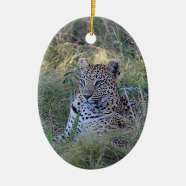 LEOPARD CERAMIC ORNAMENT (Front)