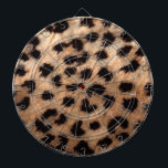 Leopard Cheetah Animal Print Girly Modern Trendy Dartboard<br><div class="desc">Leopard Cheetah Animal Print</div>