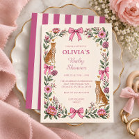 Leopard Cheetah Baby Shower Party