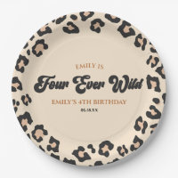 Leopard Cheetah Four Ever Wild 4th Birthday Party