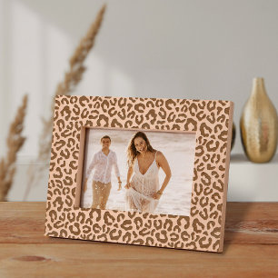 Leopard Cheetah Pattern  Etched Frames