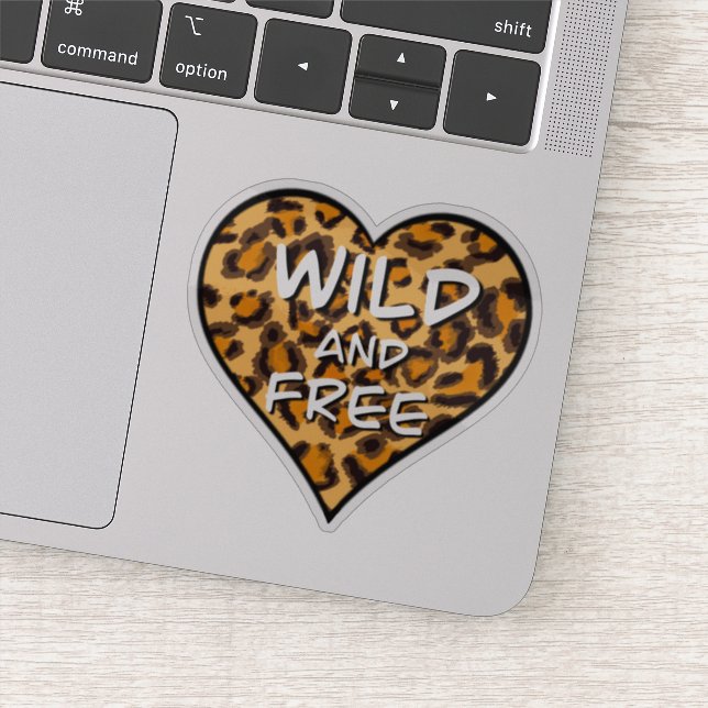 leopard cheetah pattern | wild and free heart  (Detail)