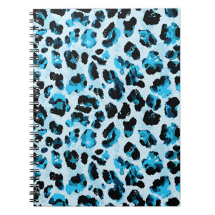 Leopard Cheetah Skin: Watercolor Vintage Tie Dye Notebook