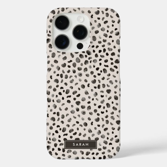 Leopard Cheetah Wild Animal Skin Pattern Case-Mate iPhone Case (Back)