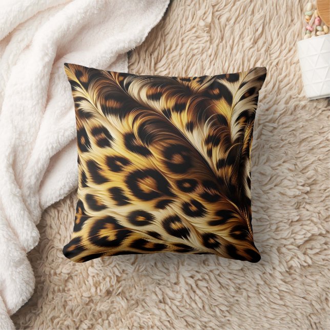 Leopard Chic: A Stylish Pillow for Every Bedroom (Blanket)