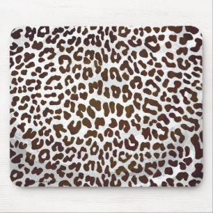 Leopard Chocolate Print Mouse Pad