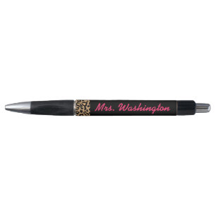 Leopard classique enseignant cadeau de stylo école