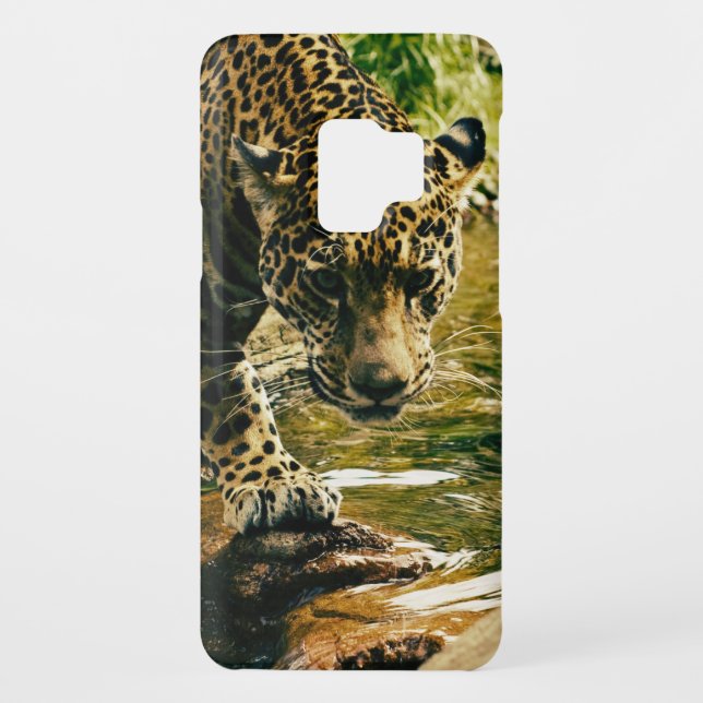 Leopard Crossing a Stream Case-Mate Samsung Galaxy Case (Back)