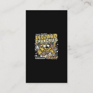 Leopard Crunchies Business Card