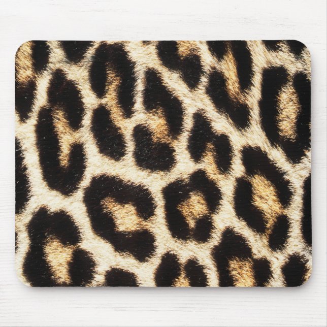 Leopard Design Mouse Pad (Front)