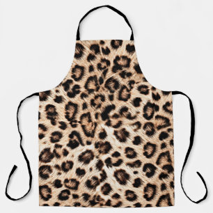 Leopard Design Pattern: Wild Elegance. Apron