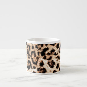 Leopard Design Pattern: Wild Elegance. Espresso Cup