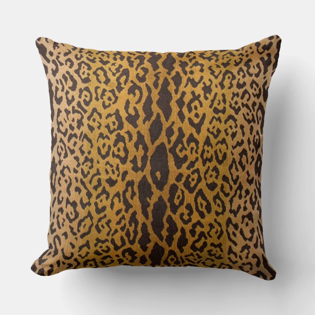 Leopard Designer Pillow (Front)
