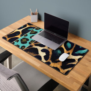 LEOPARD - Desk Mat, Mouse Pad