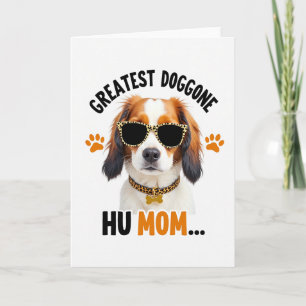 Leopard Dog Pattern Card
